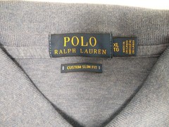 Polo Ralph Lauren Men’s Sz. XL (W 25in x L 31in) Slim Fit Polo Blue
