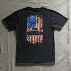 Ford’s Garage T Shirt Mens Size Medium Black Short Sleeve Cars Classic Retro USA