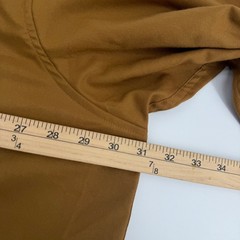 Poncho Western Shirt Men 3XL Brown Pearl Snap Long Sleeve Regular Fit Outdoor