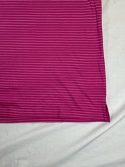 Tailor Byrd Golf Polo Shirt Mens XL Pink Stripe Quick Dry Stretch NWT