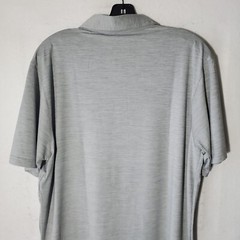 Antigua Polo Shirt Men’s Large Short Sleeve Grey Layout Salida Golf Club NWT