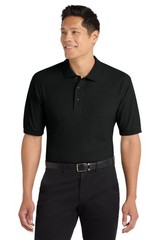 K500 Port Authority polos black size medium, new without tags
