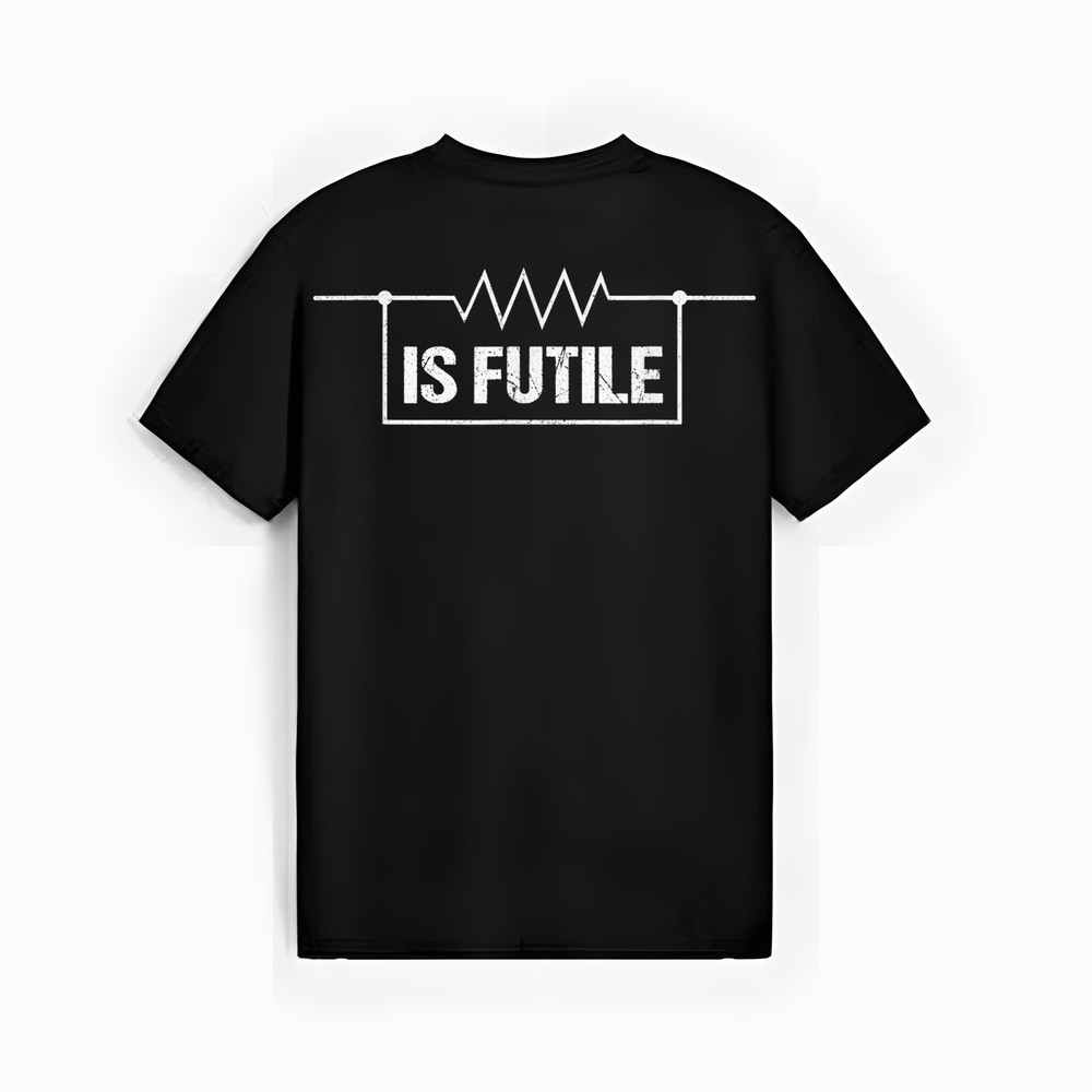 Electrician Resistance is Futile Engineer Voltage Gift Shirt