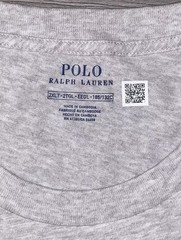 Polo Ralph Lauren Big & Tall Men’s Grey Crew neck T Shirt Cotton Size 2XLT