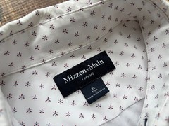 MIZZEN + MAIN LEEWARD TRIM FIT SHIRT GEO MULTI MENS XL EXCELLENT CONDITION