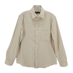 GENERAL SUPPLY Made in USA Shirt Natural Beige Canvas EUC Size MEDIUM