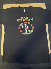 Bad Religion T-Shirt No Control 1988 Size Large Punk Rock