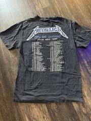 Vintage Metallica Ride The Lightning 1984/1985 Tour T-Shirt