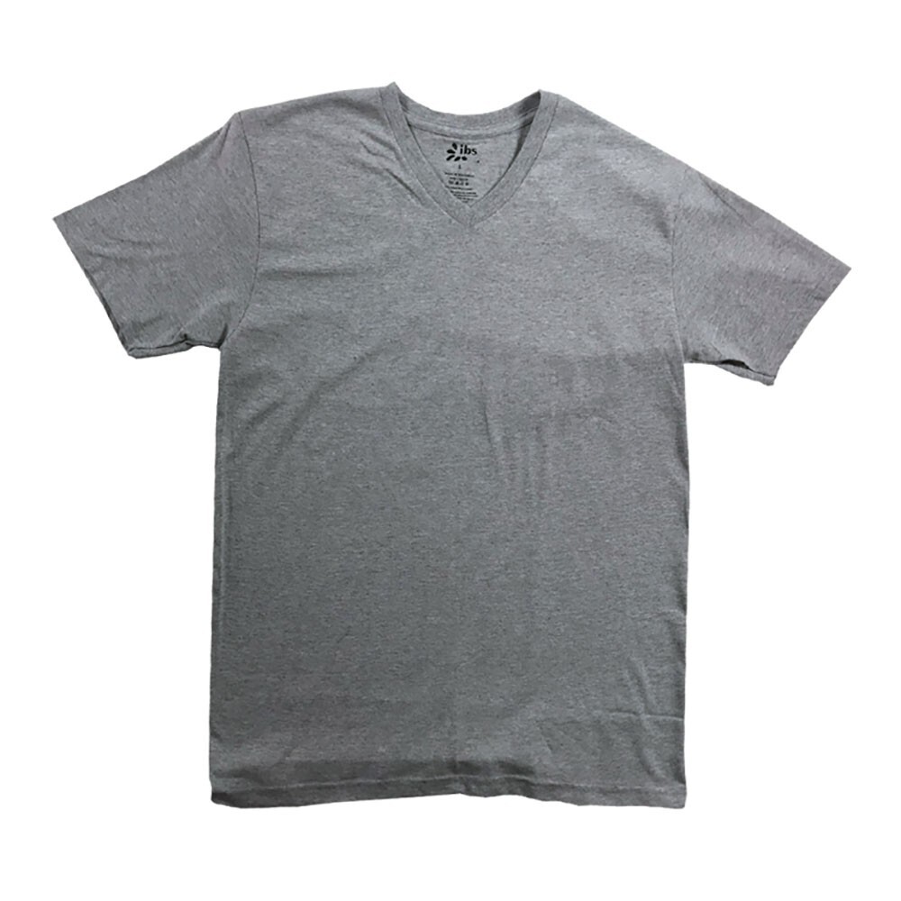 IBS HEAVYWEIGHT T SHIRT MENS SHORT SLEEVE V NECK 3PCS PACK 2XL BODY32″ CHEST24″