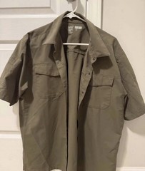 5.11 Freedom Flex S/S Shirt- Olive/Green – Large