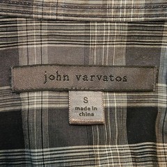 John Varvatos Cotton Checked Shirt
