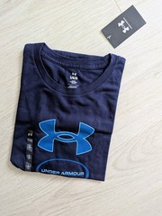 Under Armour Short Sleeve T-Shirt – Blue- Large