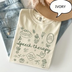 Speech Therapy shirt, Spring Floral Speech Graduation Gift Unisex T-Shirt