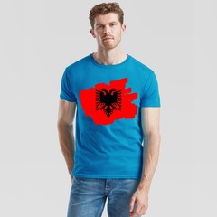 Albania Double Headed Eagle Culture Mens T Shirt National Symbol