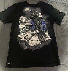 Nike Kobe Bryant Venomenon Shirt Mens Large Black Dri Fit Mamba Snake