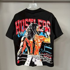 S-M-L-XL Black Tee life hustlers tshirt