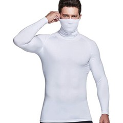 Men’s Thermal Long Sleeve Compression Shirts Turtleneck Winter Base Layer Top US