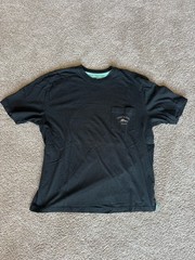 Tommy Bahama Relax Men’s Black Pima Cotton Pocket Marlin Logo Tee L