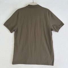Todd Snyder Men’s Organic Cotton Pique Polo Shirt Green Olive Thyme Size Medium