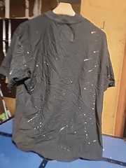 Purple Paint Splatter Tee Size Small