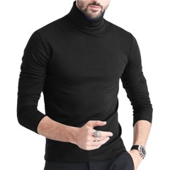 Men’s Thermal Long Sleeve Compression Shirts Turtleneck Winter Base Layer Top US