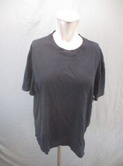 Everlane Uniform Size L Mens BLK 100% Organic Cotton Short Sleeve Casual Top 041