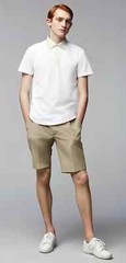 Uniqlo X Theory Men’s Cleric Dry Pique Short Sleeve Polo Shirt White RARE NEW XS