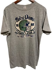 VINTAGE Notre Dame Shirt Mens Champion 80’s University NCAA Size XL 1988