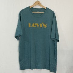 Levi’s The Original Logo T-Shirt XL GreenShort Sleeve Crew Neck Relaxed Fit 0097