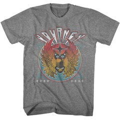 Journey Scarab Badge Stars Men’s T Shirt Rock Band Music Merch