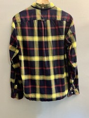 J.Crew Oxford Plaid Button Down Shirt Men’s Medium Blue Green (0091)