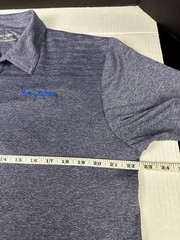 Men’s Black Clover Live Lucky Beau Rivage Casino Biloxi Golf Polo Gray Size Lrg