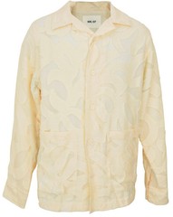 NN.07 Hank Long Sleeve Shirt in Off White