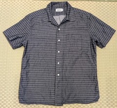 Taylor Stitch The Hawthorne Shirt Navy Dobby 100% Organic Cotton Men’s Size 42