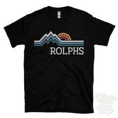 ROLPHS T-SHIRT RETRO LOGO PARODY maryland queen anne’s usa