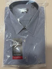 Van Heusen Flex Collar Men’s Slim Fit Stretch Dress Shirt. Size 17.5. XL.