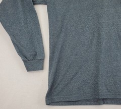 Gildan Shirt Mens XL Gray National Infusion Services Graphic Long Sleeve Thick