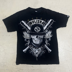 Metal Mulisha Men’s S Black Skull Graphic Short Sleeve T-Shirt