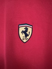 New with Tags Men’s Ferrari Polo Shirt Scuderia Shield Logo From Italy- Sz Large
