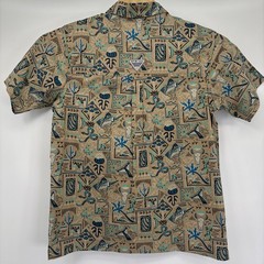 Columbia PFG Mens Wild Cast Camp Fishing Shirt Size Large Active Fit Khaki NWT