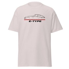 For Jaguar E-Type Fans Timeless Classic Sports Car T-Shirt Birthday Gift