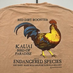 Vintage y2k Kauai Bird of Paradise Red Dirt Rooster Graphic T Shirt Men’s XL