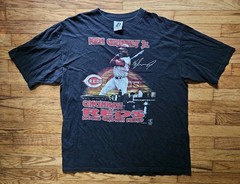 Vintage 2000 Ken Griffey Jr. Cincinnati Reds Home Grown Hero Shirt XL