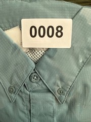 Columbia PFG Bahama II Long-Sleeve Shirt, men’s size Small Blue Vented Fishing