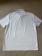 Johnnie O Hangin Out Men’s 4 Button Polo Shirt White Size XXL