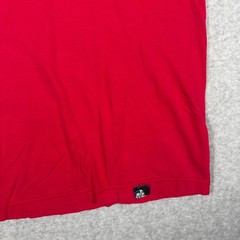 Y2K Rip Curl T-Shirt Men’s Surf Skull Graphic Tee Size XL Red Grunge