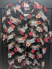 Southern California Edison Hawaiian Aloha Tropical Vacation Shirt Men’s Large