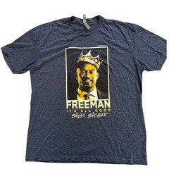 Next Level Marcus Freeman Its All Good Baby Baybee Graphic T-Shirt Mens 2XL Blue