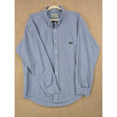 Campus Specialties Florida Gators Mens XXL Blue Gingham Button Down Shirt NCAA