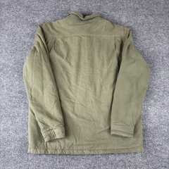 Patagonia Insulated Fjord Flannel Jacket Mens Large Basin Green 20385 Button Up